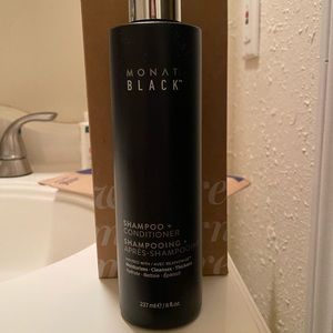Monat Black 2 in 1 shampoo + conditioner